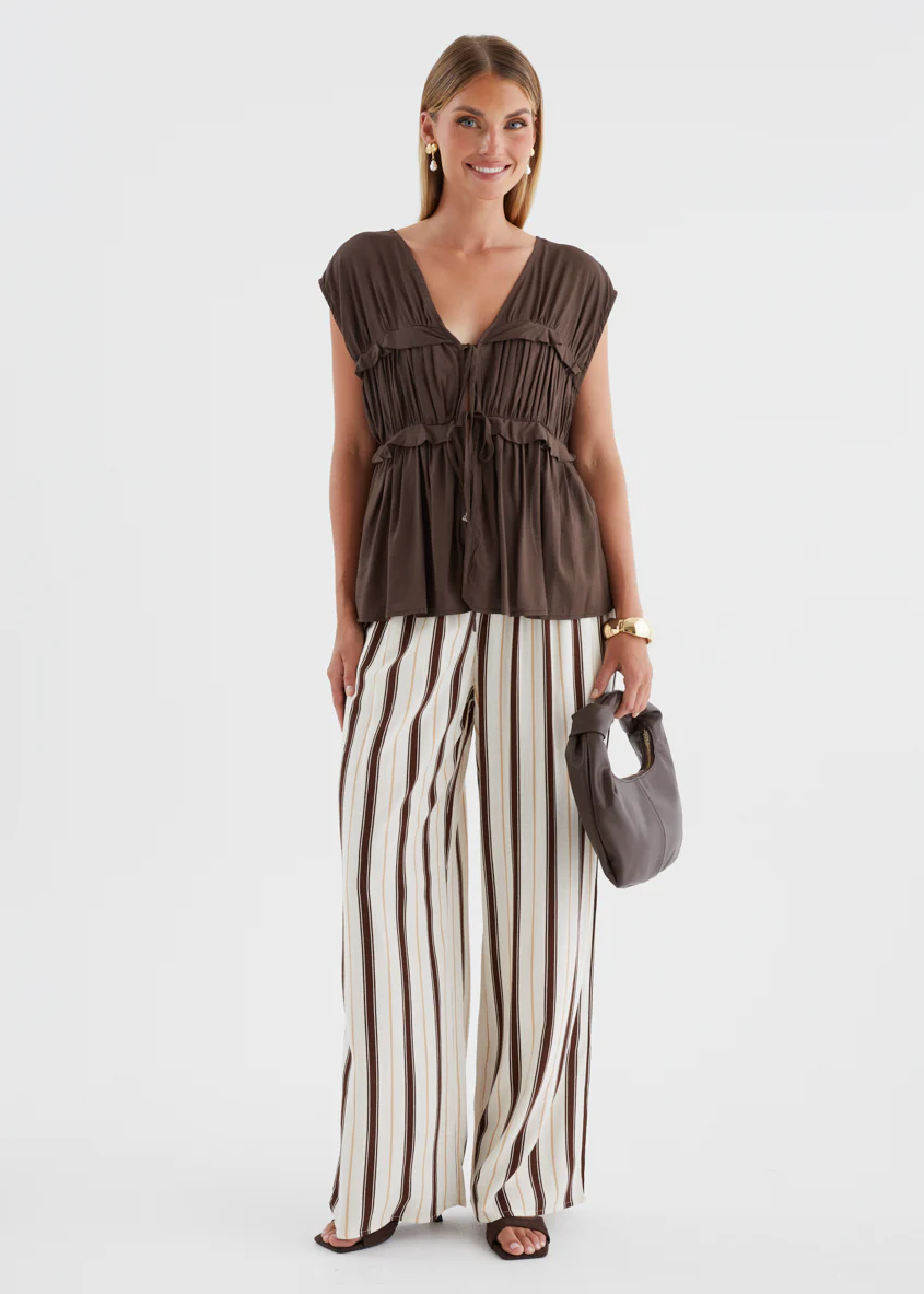 Lyanna Top - Chocolate - Image 2