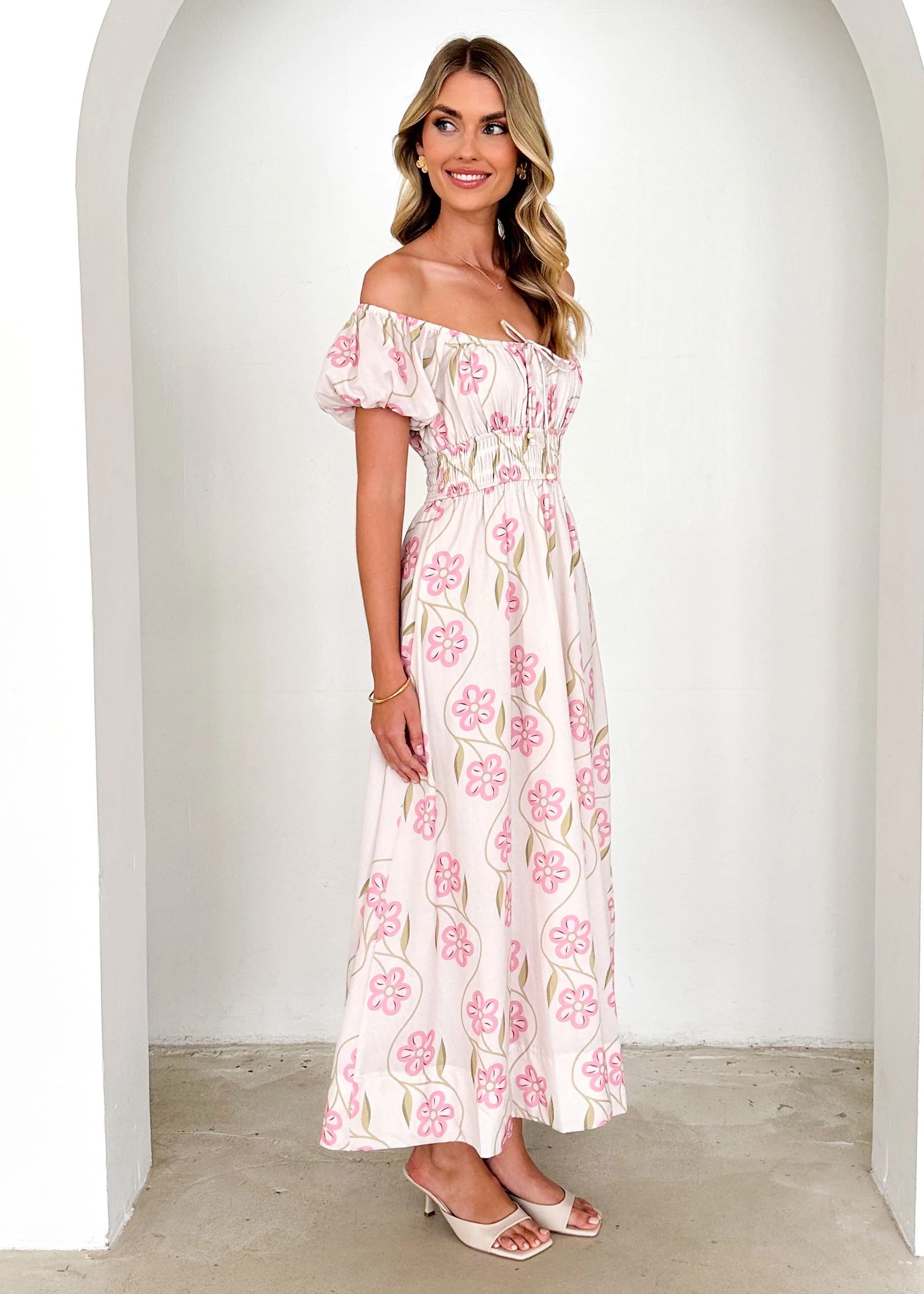 Maisie Maxi Dress - Blush Flowers - Image 6