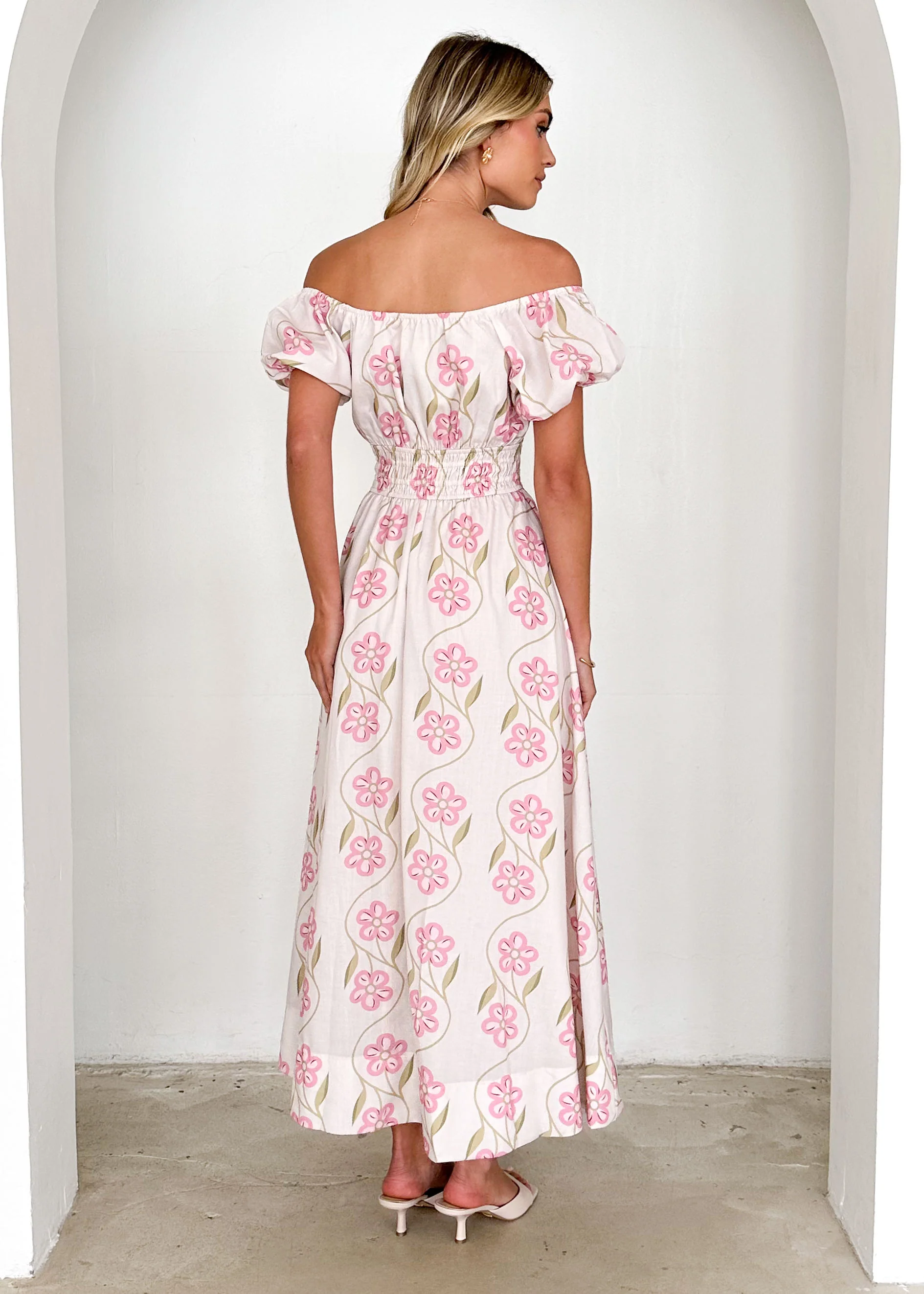 Maisie Maxi Dress - Blush Flowers - Image 7
