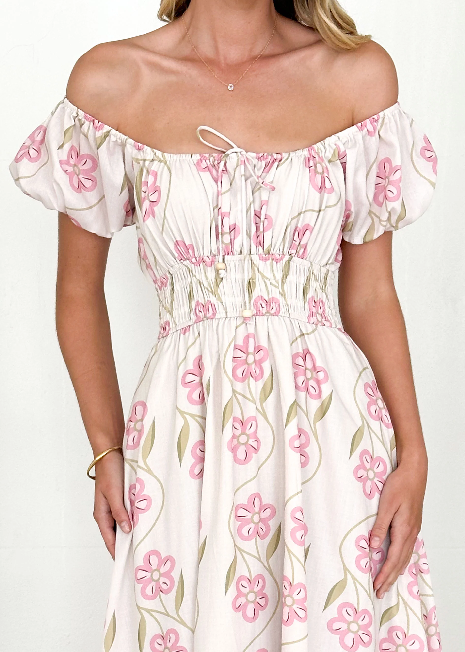 Maisie Maxi Dress - Blush Flowers - Image 8