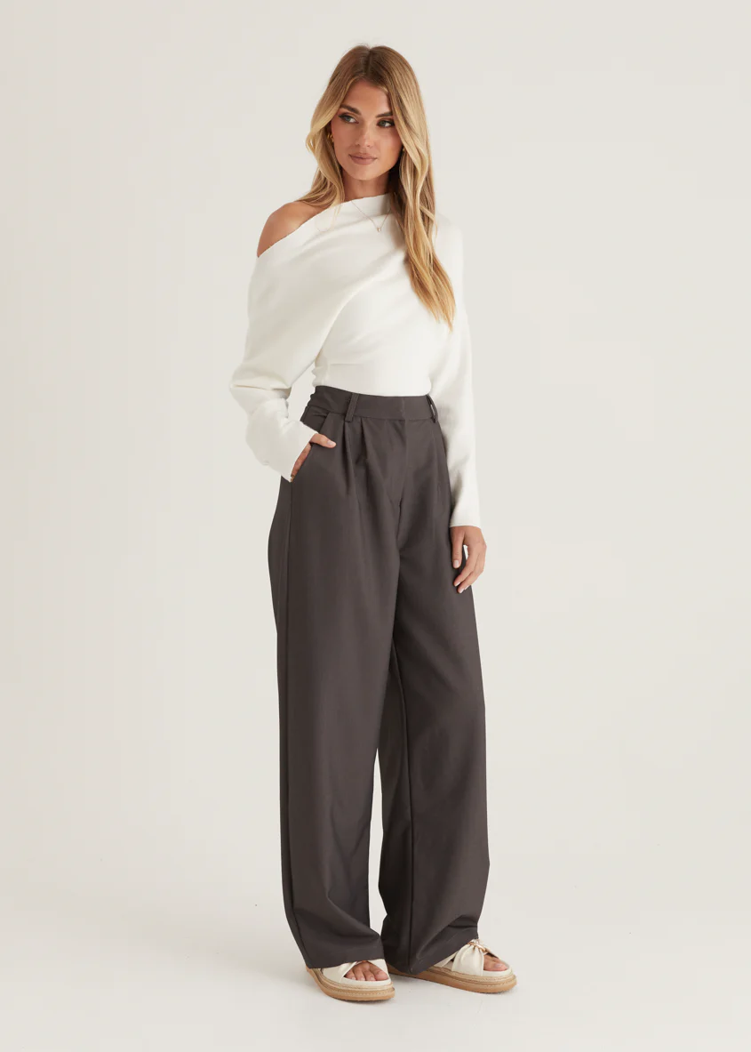 Marbella Pants - Charcoal - Image 8