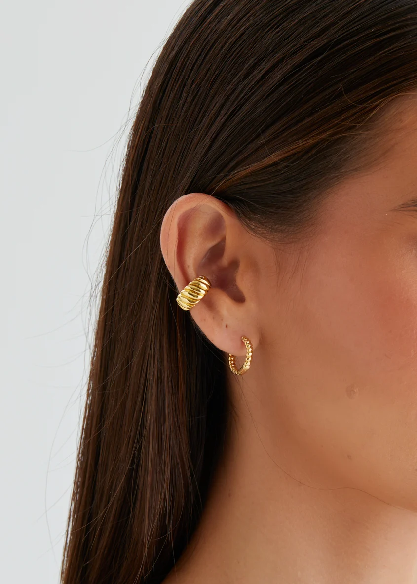 Marcelie Ear Cuffs - Gold - Image 4