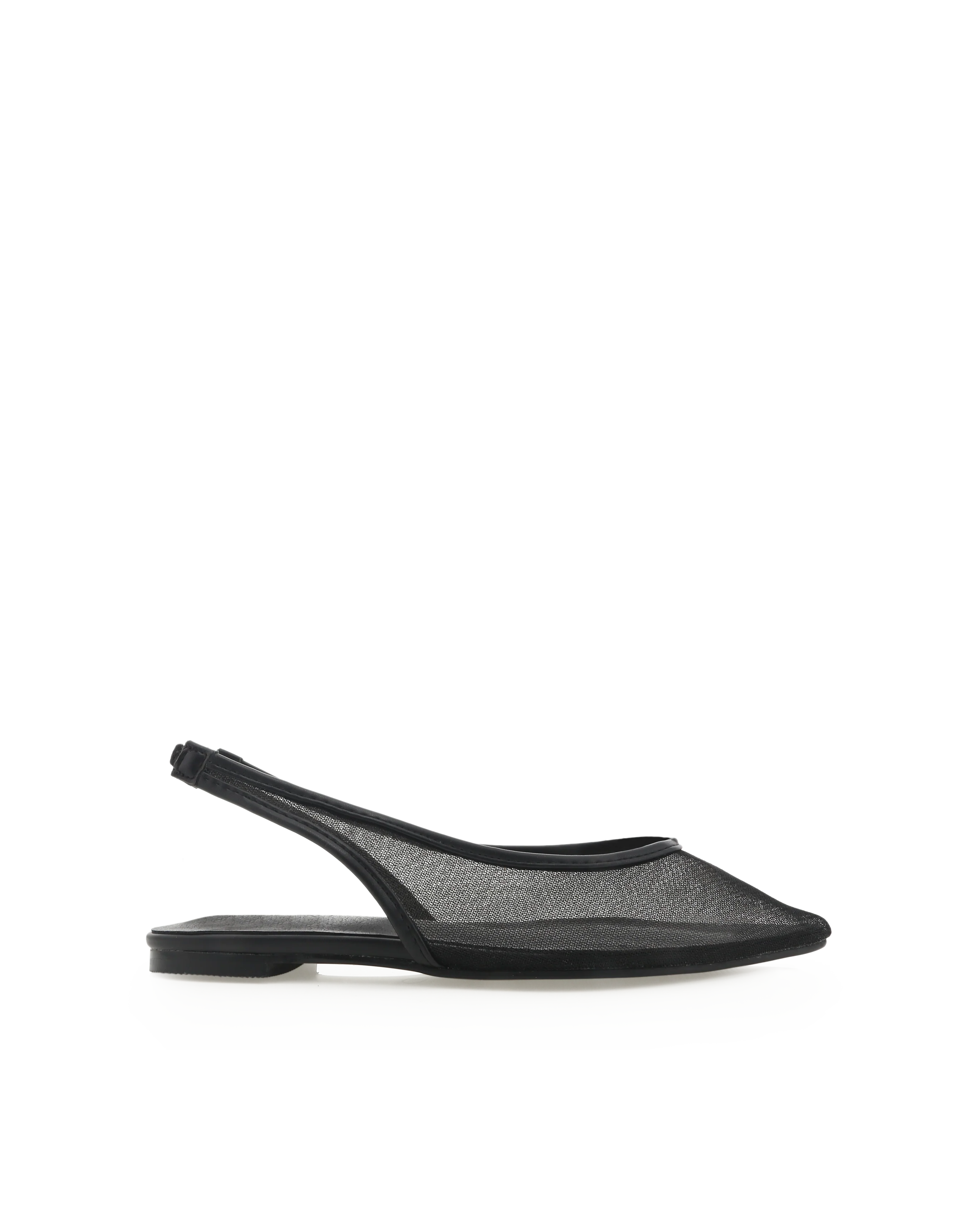 Margot Flats - Black Mesh - Image 2