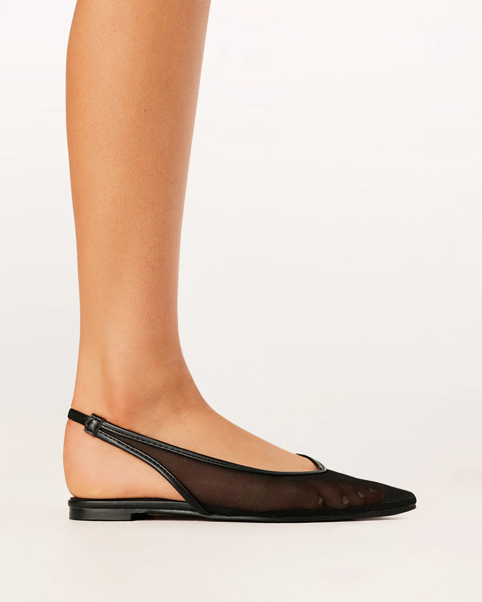 Margot Flats - Black Mesh - Image 5