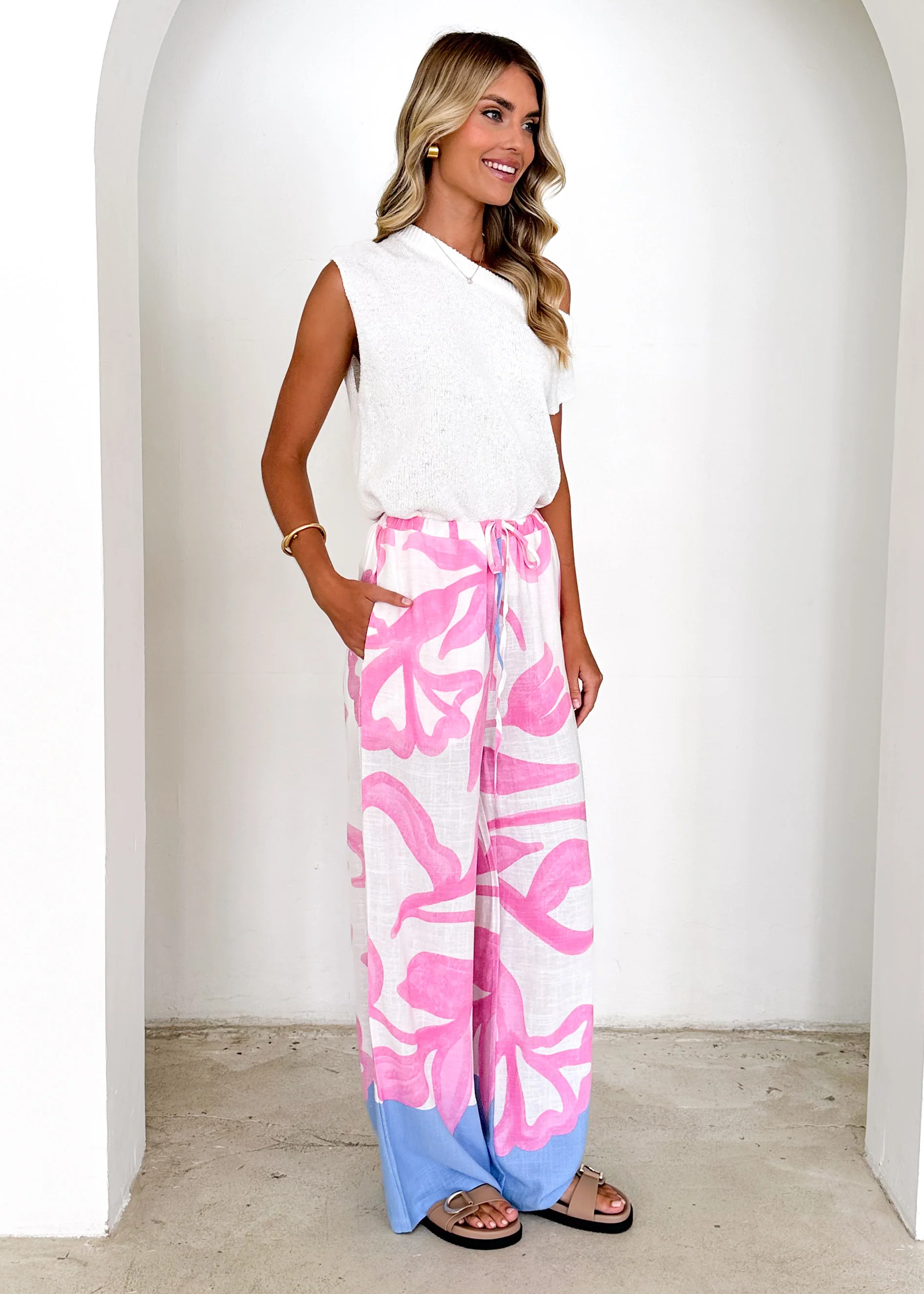 Mariella Pants - Lila Flower - Image 4