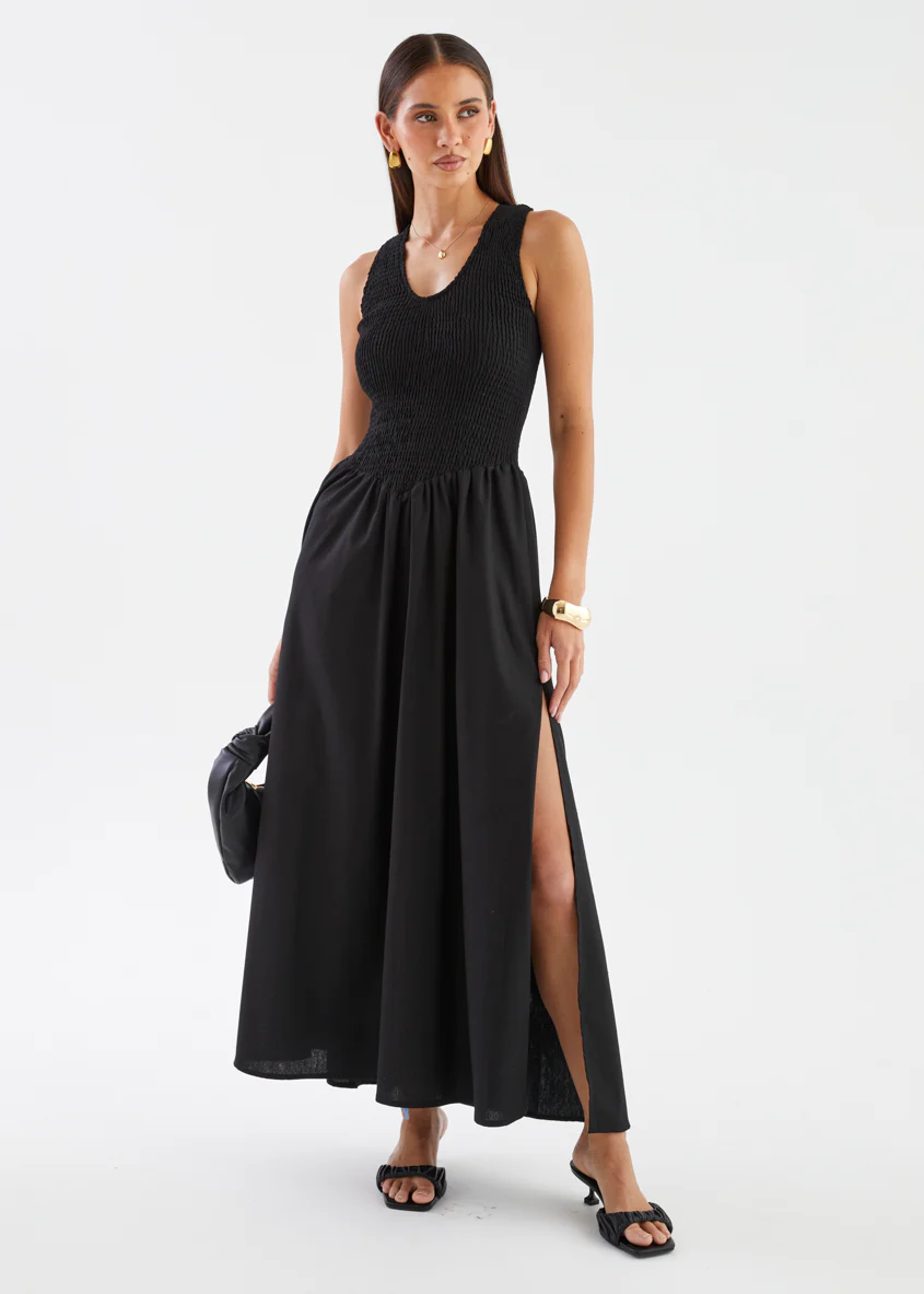 Marilee Maxi Dress - Black - Image 8