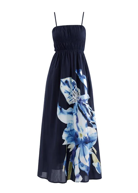 Marlie Maxi Dress - Navy Bloom - Image 2