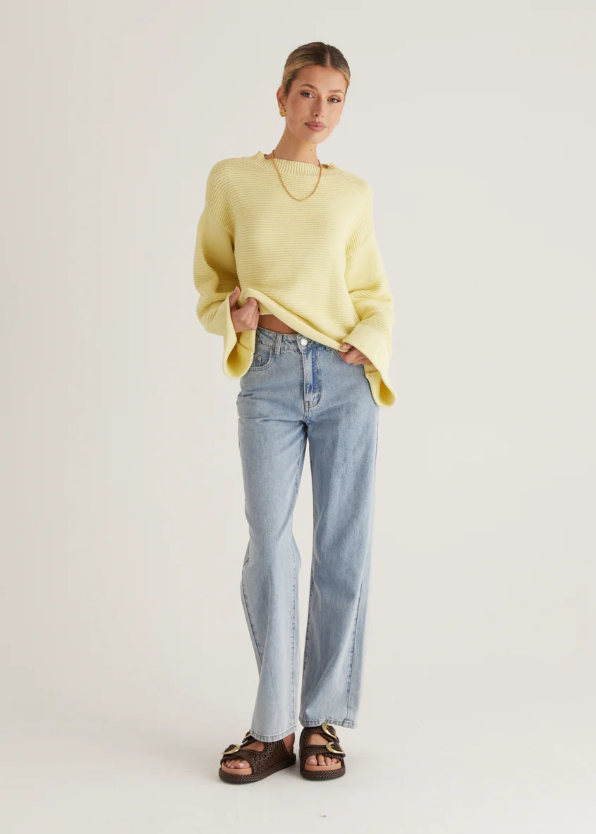 Marsielle Sweater - Lemon - Image 10