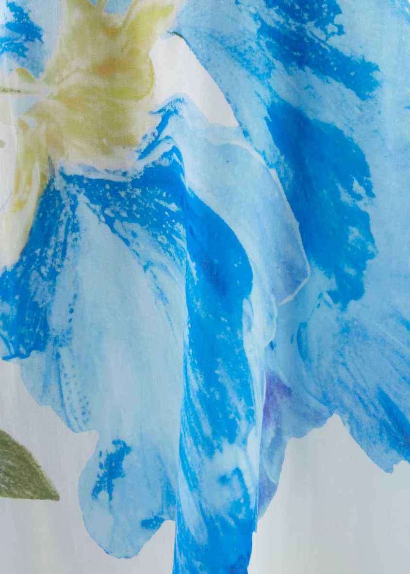 Melora Maxi Skirt - Blue Iris - Image 7