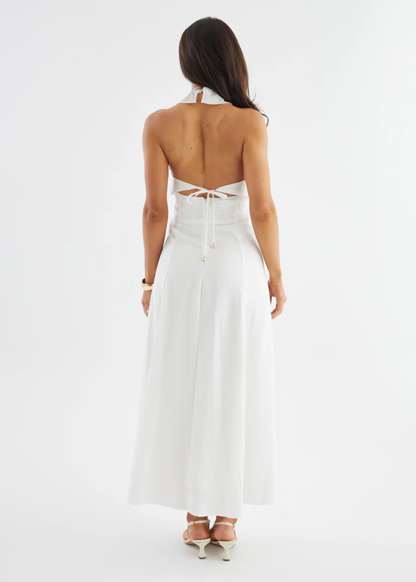 Montana Midi Dress - Off White - Image 9