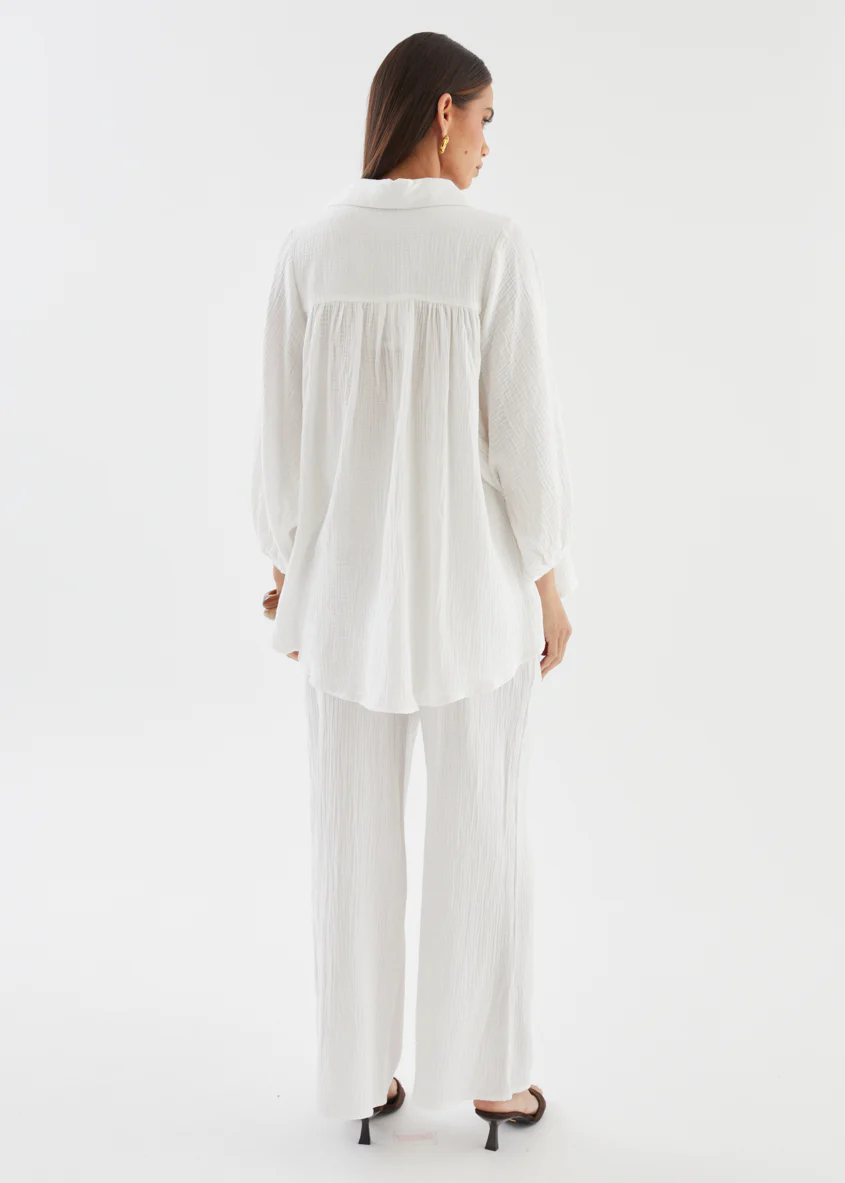 Monty Pants - Off White - Image 9
