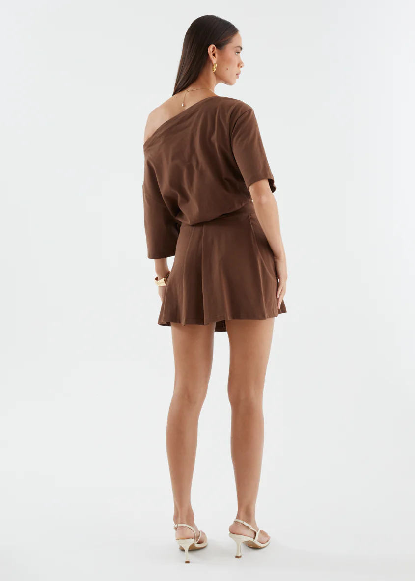 Myley Dress - Chocolate - Image 8