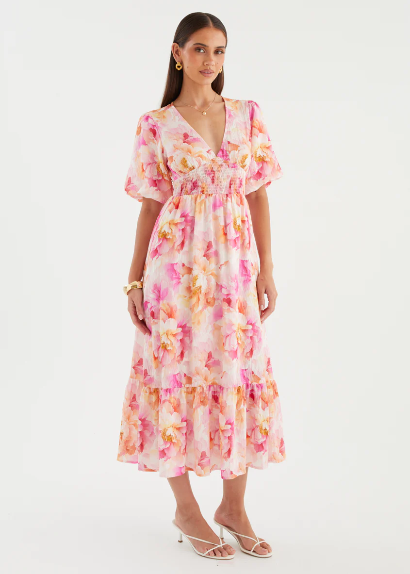 Nialla Maxi Dress - Pink Petal - Image 6