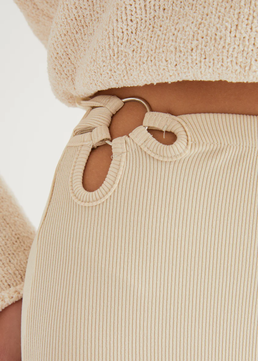 Nobody Knows Flare Pants - Beige - Image 8