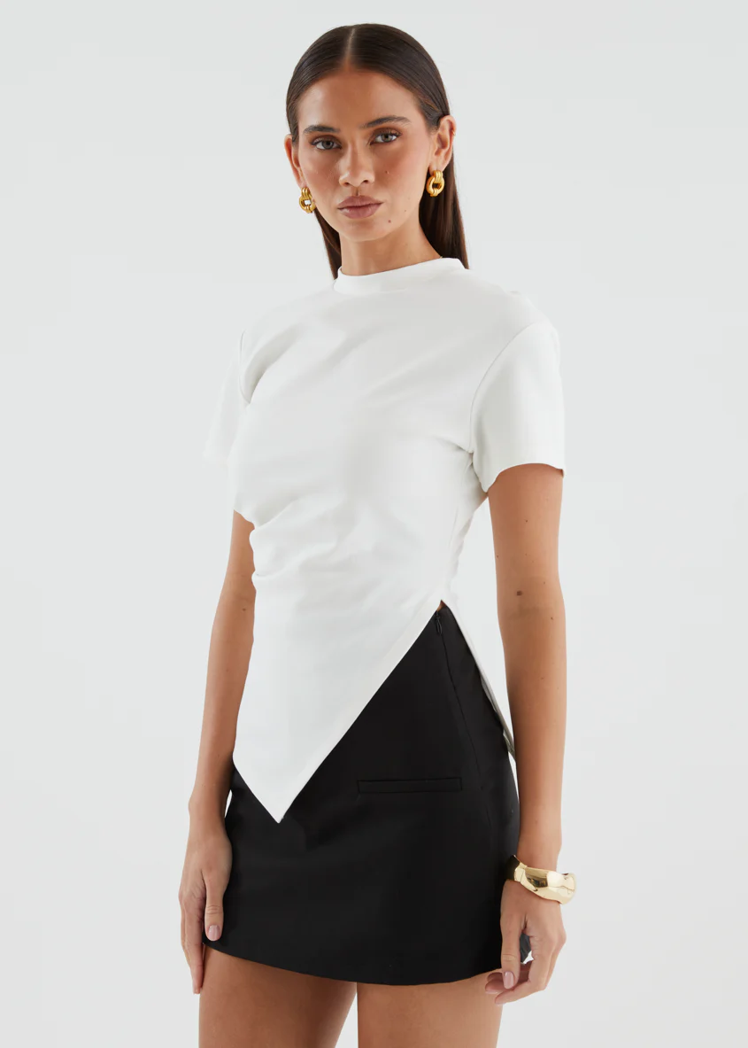 Novella Top - Off White - Image 7