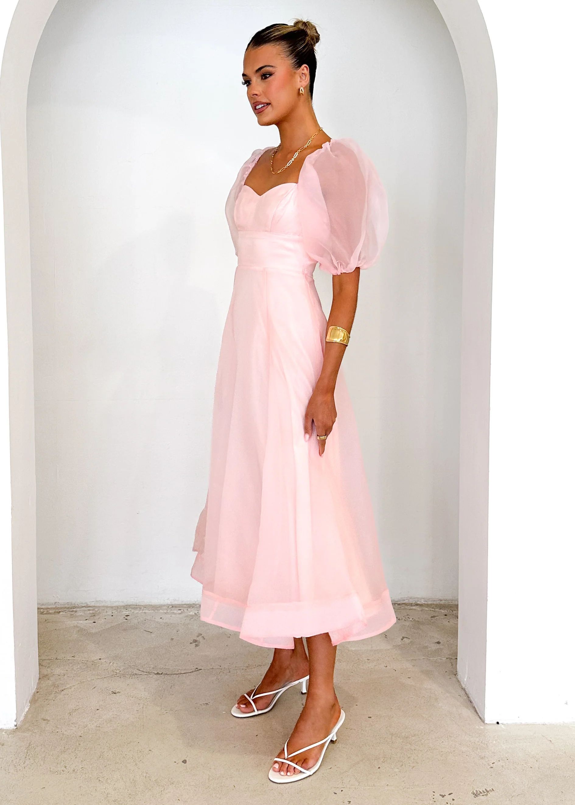 Paradisio Maxi Dress - Peach - Image 5