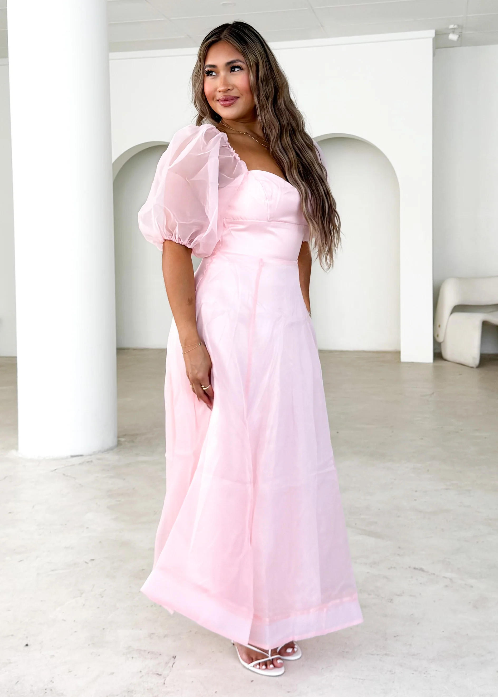 Paradisio Maxi Dress - Peach - Image 8