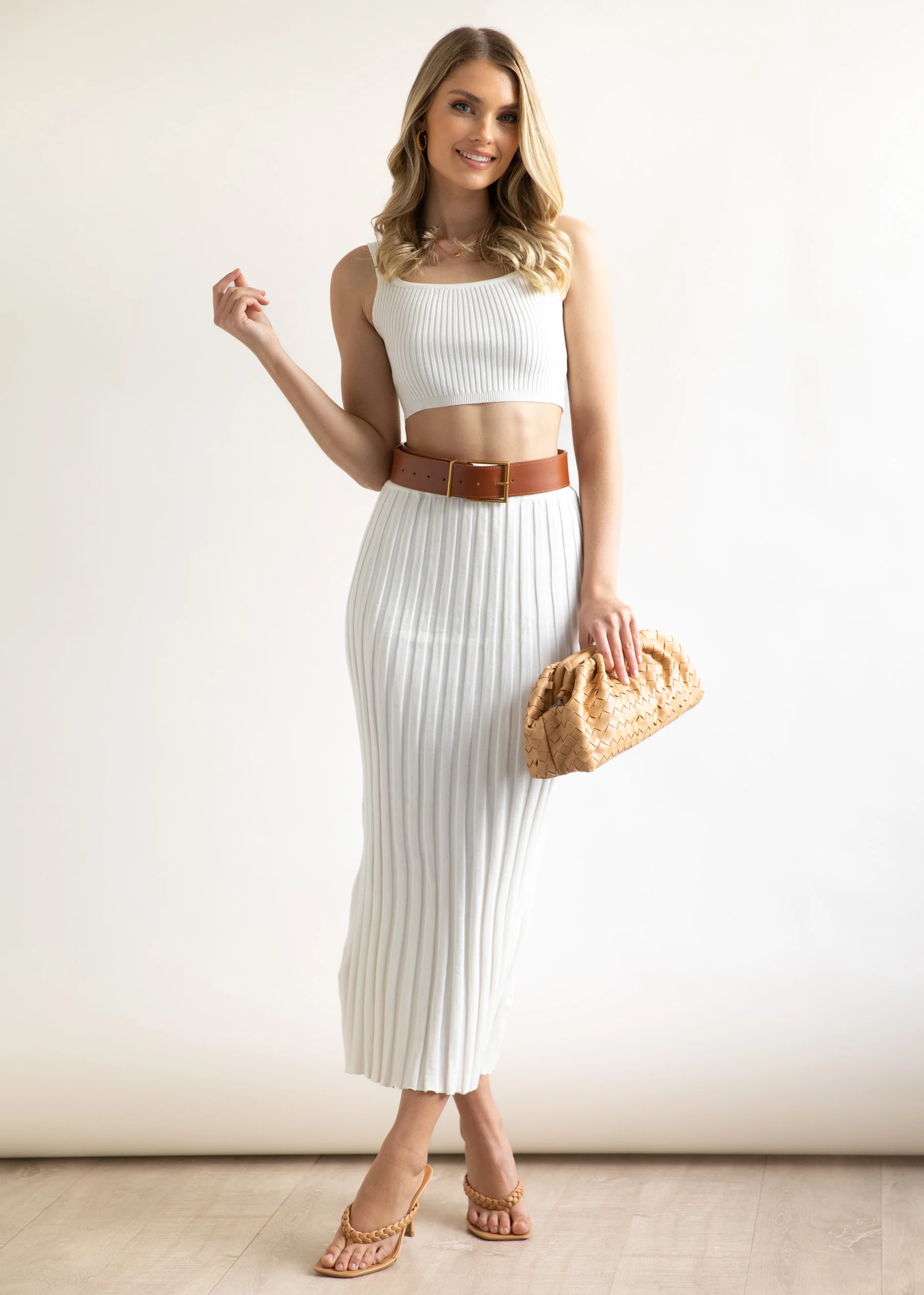 Passia Knit Crop - Off White - Image 5