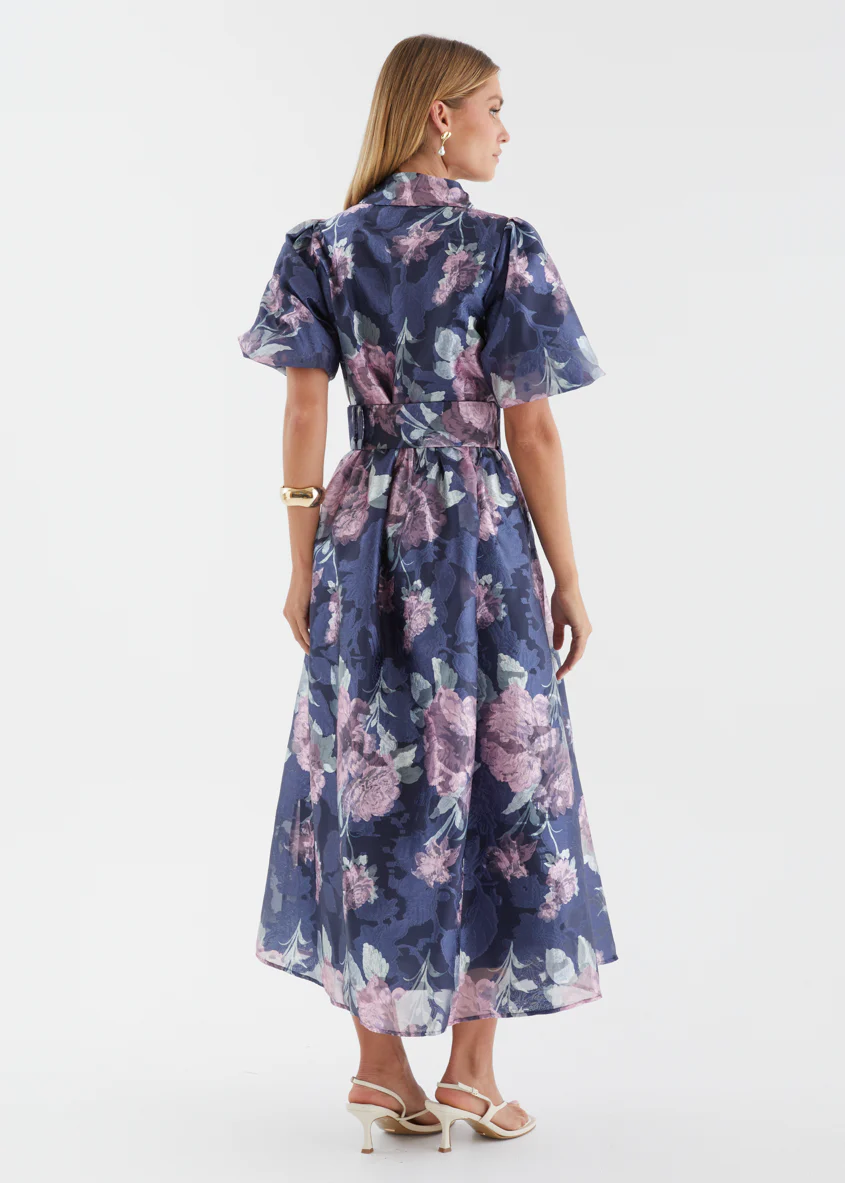 Ramina Maxi Dress - Midnight Floral - Image 7