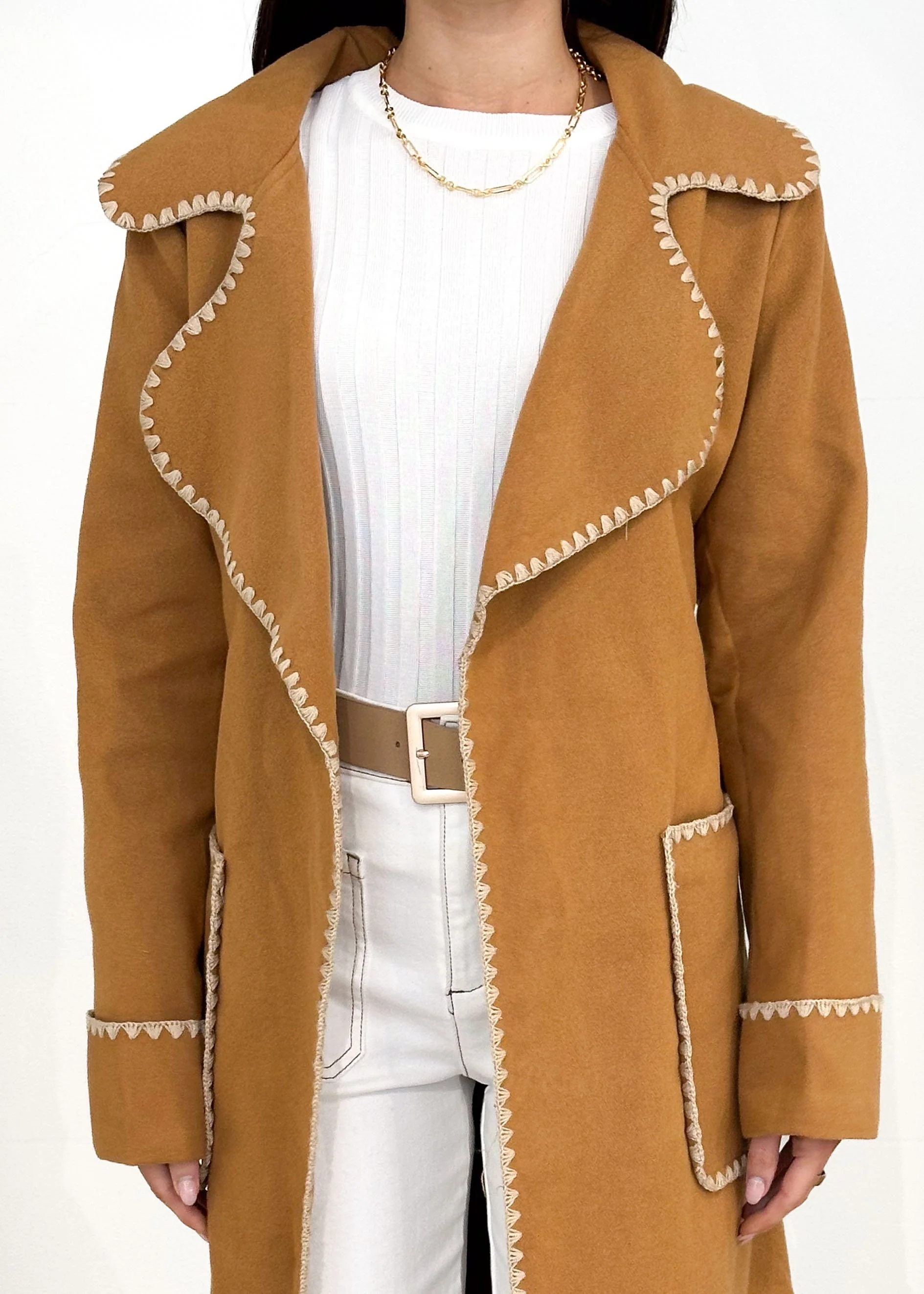 Rechra Coat - Camel - Image 6