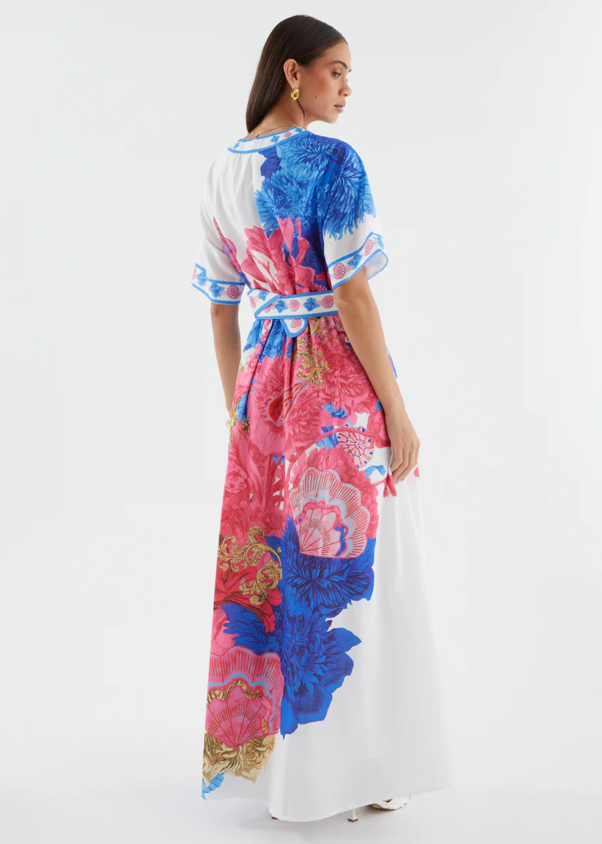 Rochelle Maxi Dress - Ocean Floral - Image 9