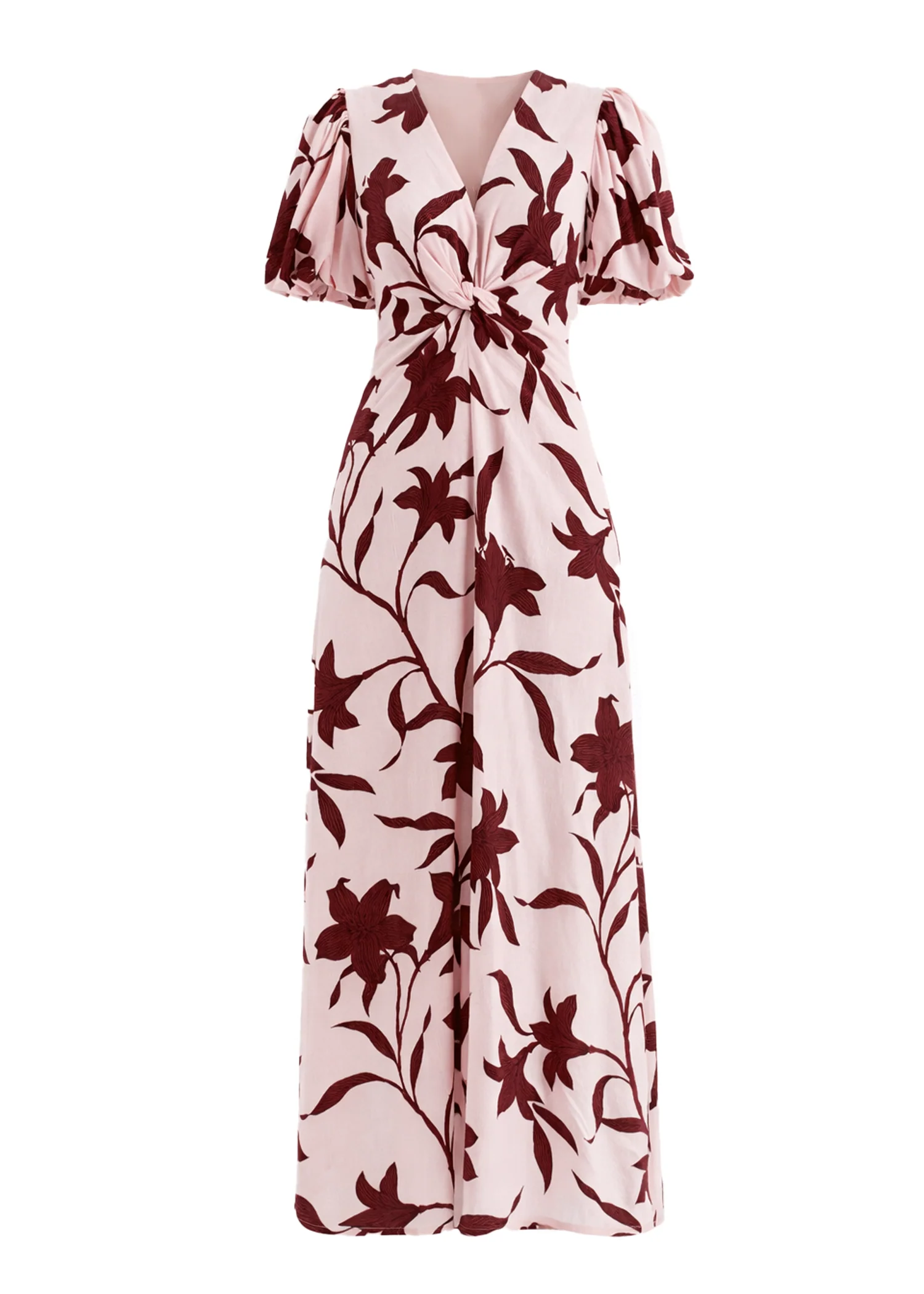 Sahara Midi Dress - Chloe Pink - Image 2