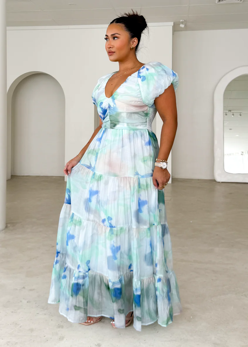 Sahnee Maxi Dress - Mint Haze - Image 3