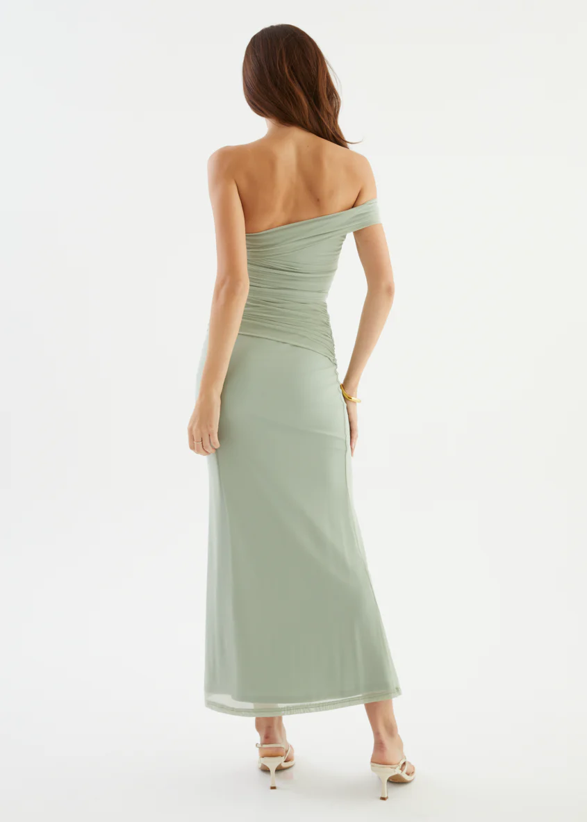 Santanna Mesh Crop - Sage - Image 15