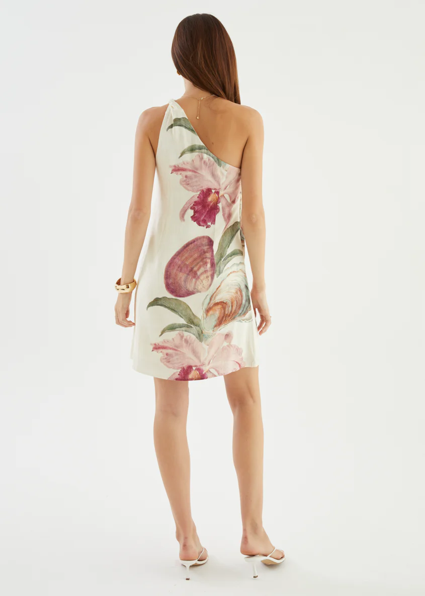 Seika One Shoulder Dress - Sea Siren - Image 15