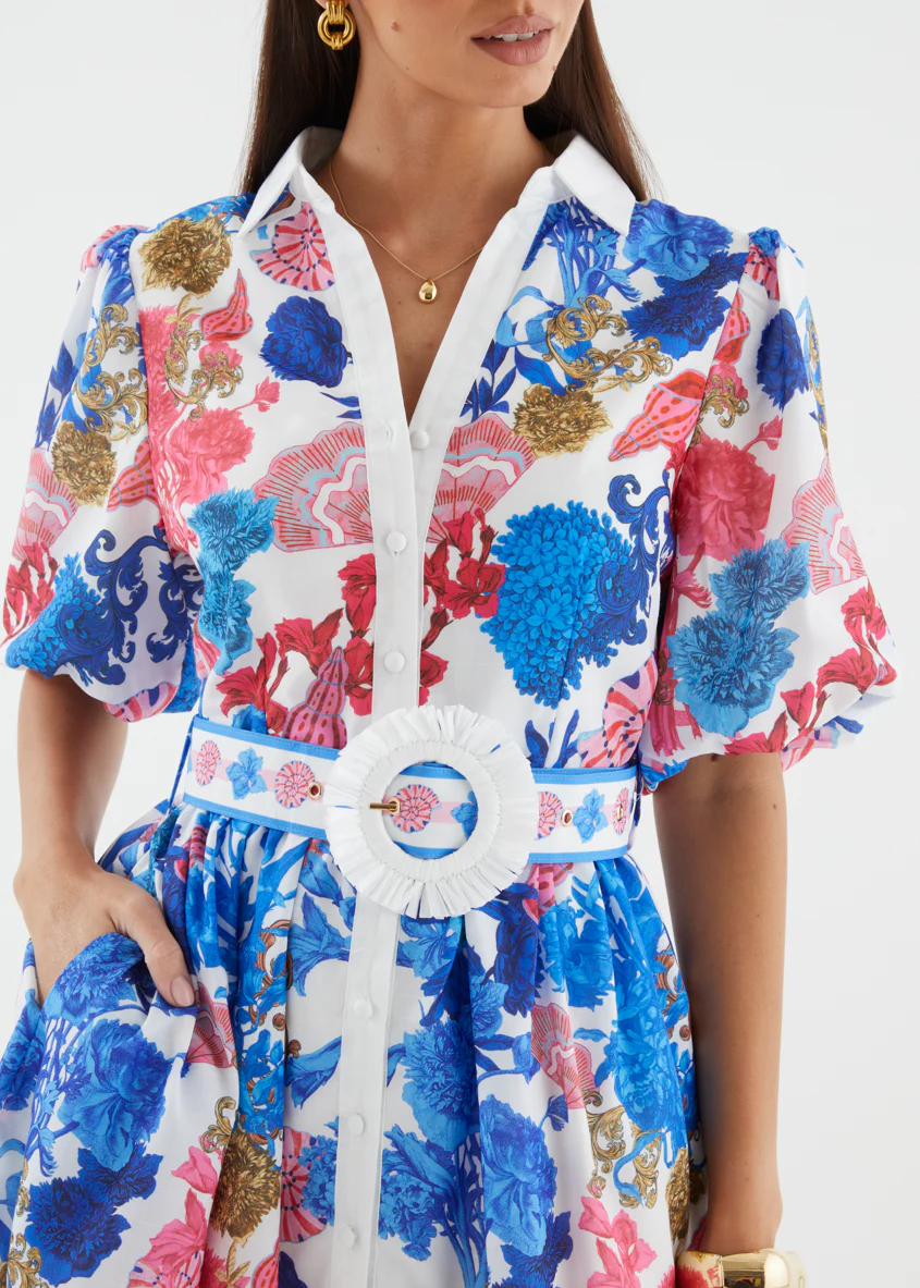 Shanelle Dress - Ocean Potion - Image 12
