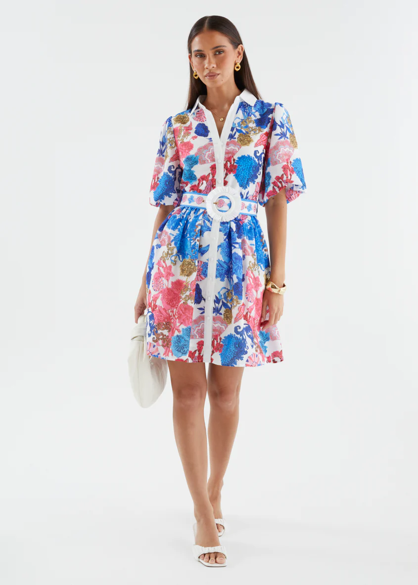 Shanelle Dress - Ocean Potion - Image 9