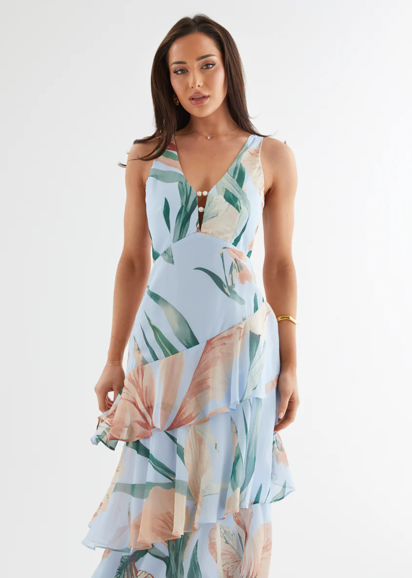 Souline Maxi Dress - Blue Oasis - Image 7