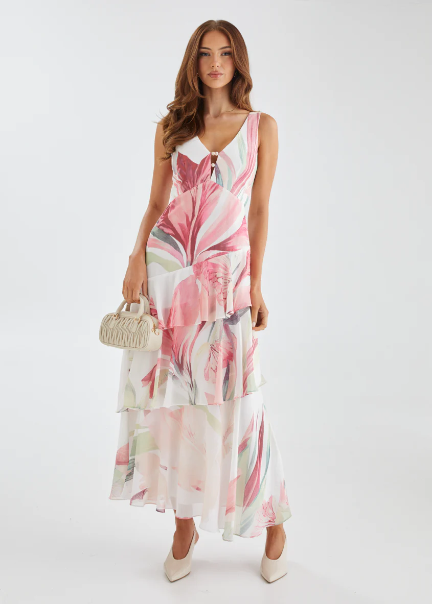 Souline Maxi Dress - Pink Oasis - Image 10