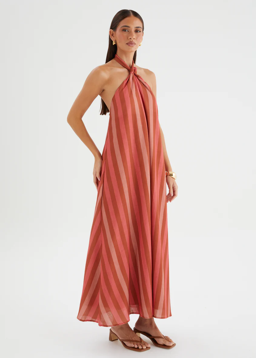 Suellen Halter Maxi Dress - Sienna Stripe - Image 7