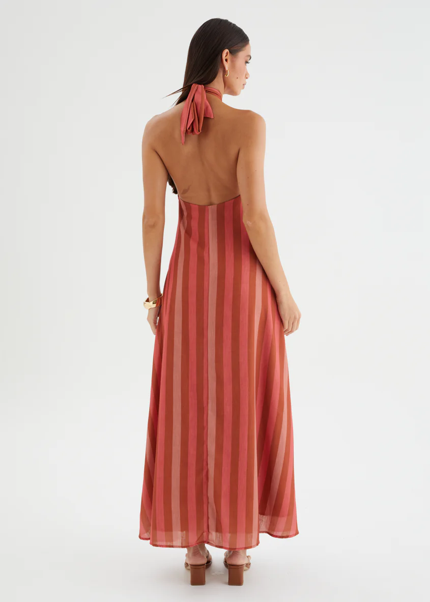 Suellen Halter Maxi Dress - Sienna Stripe - Image 8