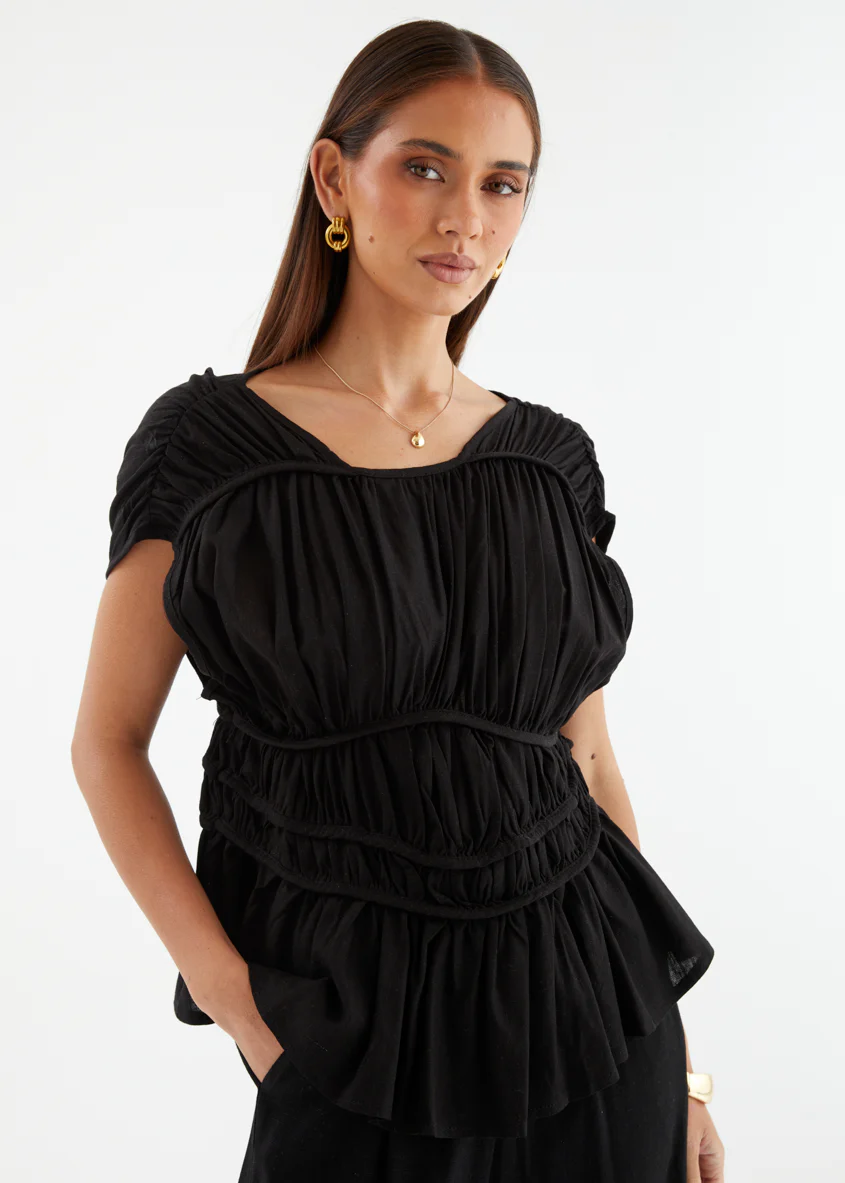 Sunseeker Top - Black - Image 3