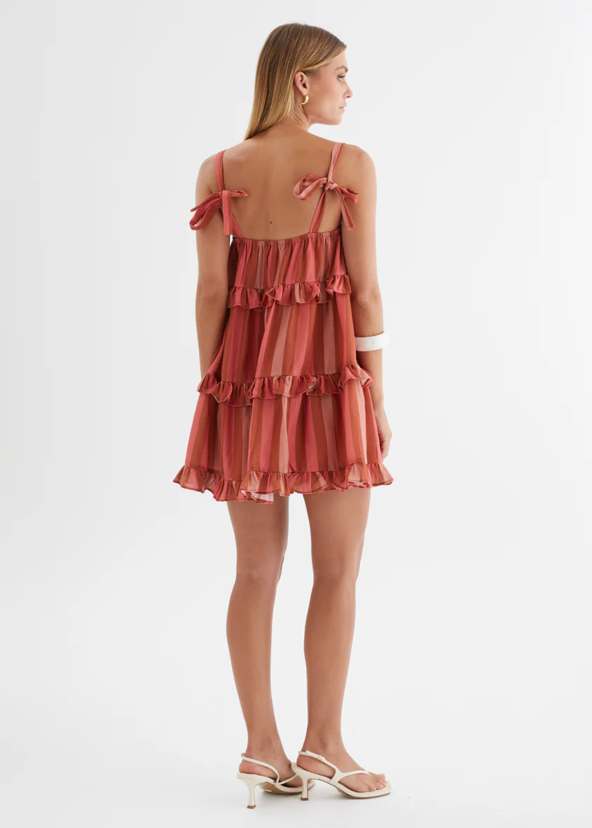 Susie Dress - Sienna Stripe - Image 8