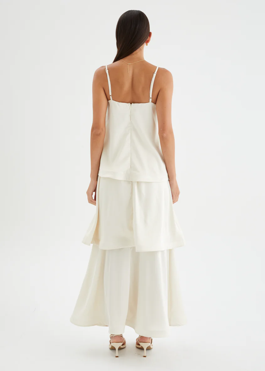 Tahana Maxi Dress - Ivory - Image 6