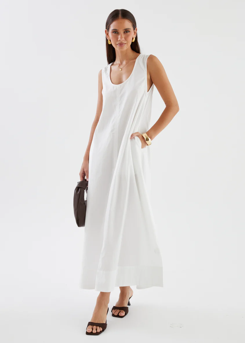 Tanisha Maxi Dress - Off White - Image 2
