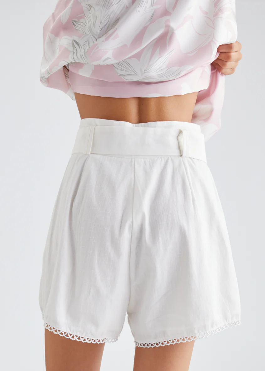Theodora Shorts - Off White - Image 12