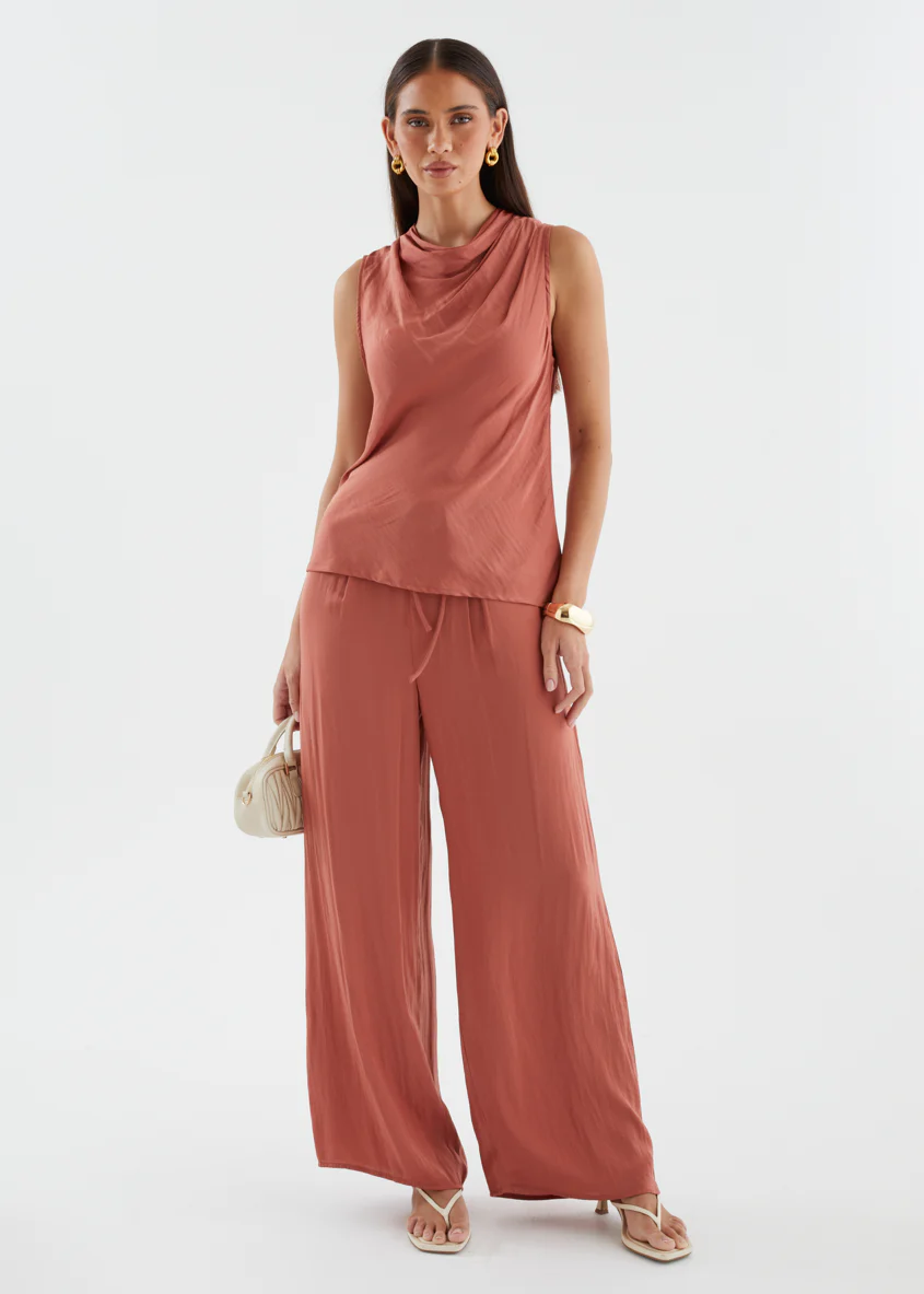 Tiah Pants - Terracotta - Image 3
