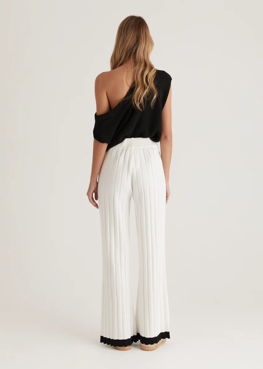 Tienna Knit Pants - Off White - Image 7