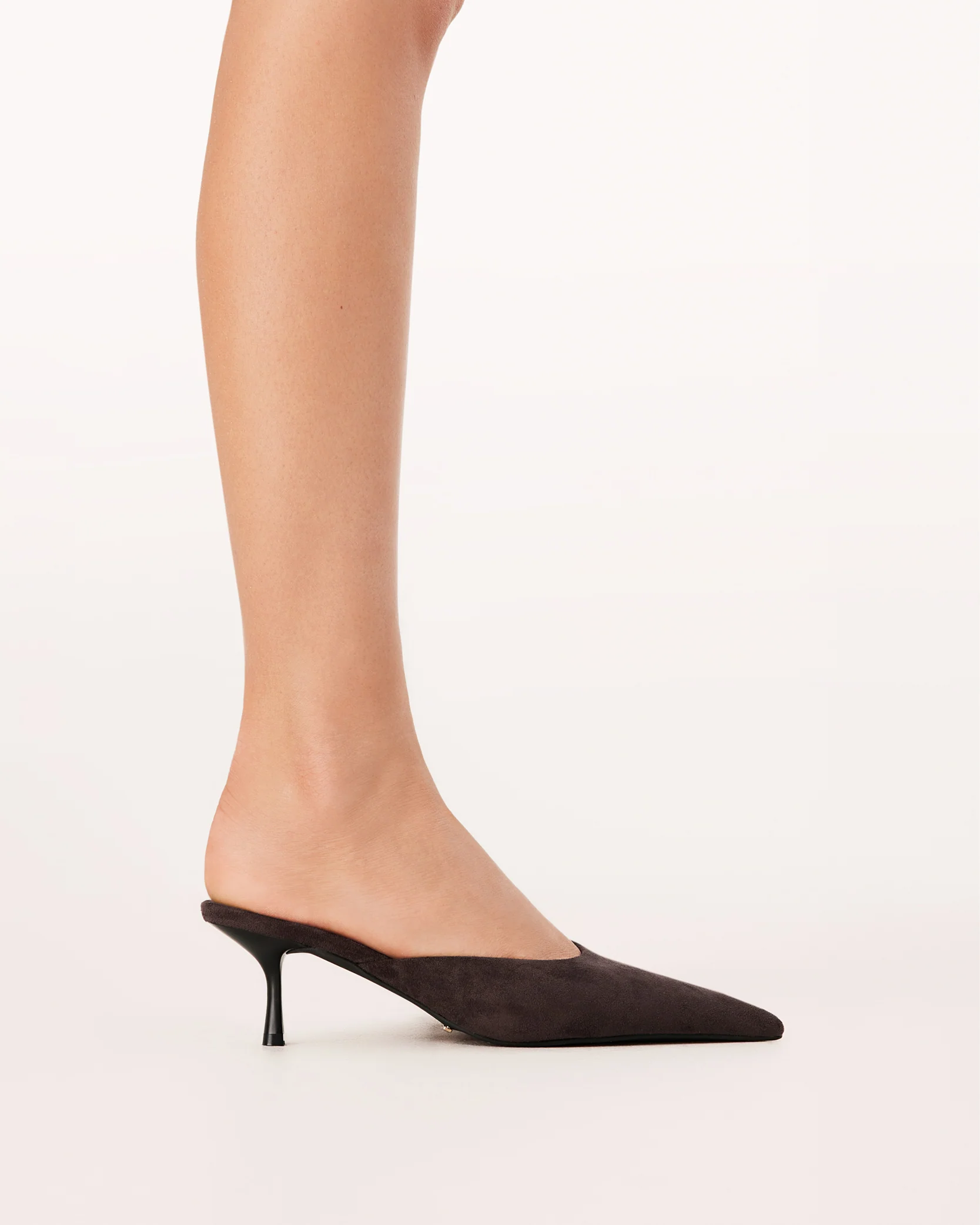 Wynonna Heels - Dark Cacao Suede - Image 4