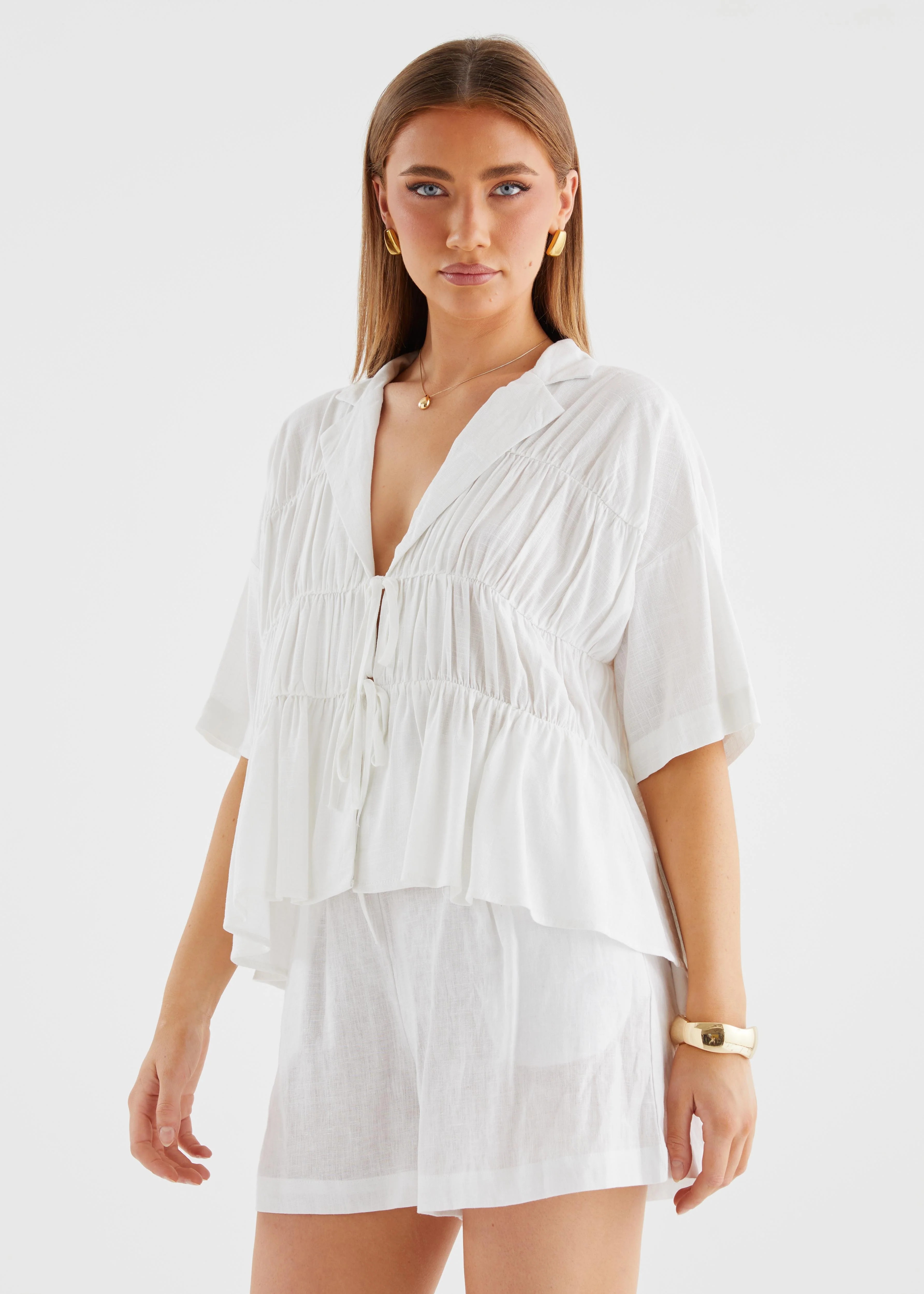Yokana Top - Off White - Image 9