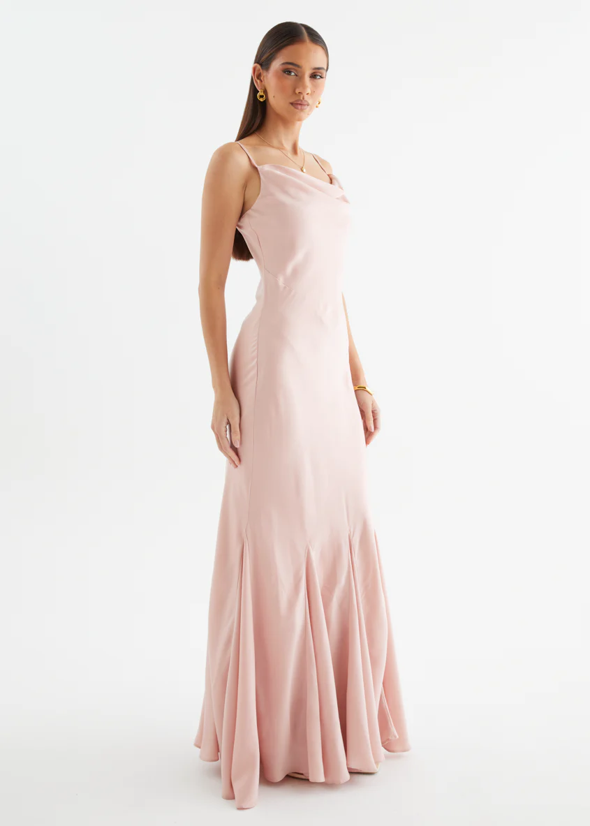 Zita Maxi Dress - Blush - Image 12