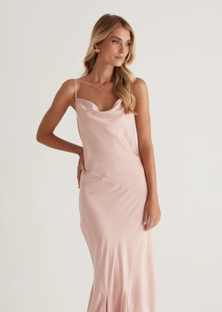 Zita Maxi Dress - Blush - Image 16