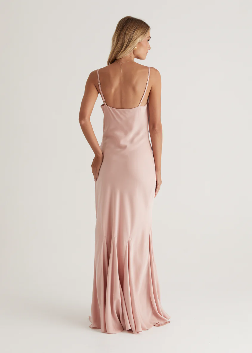 Zita Maxi Dress - Blush - Image 17