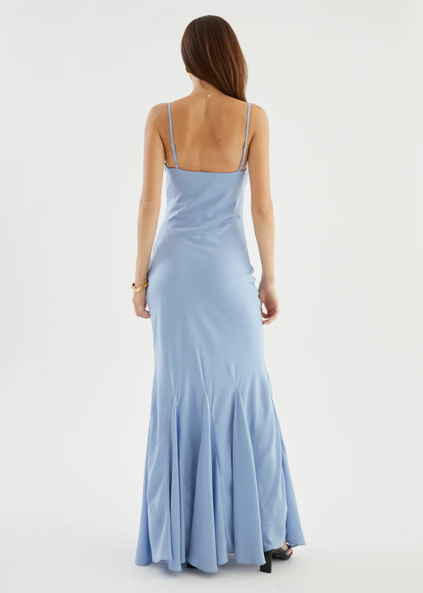 Zita Maxi Dress - Sky Blue - Image 16