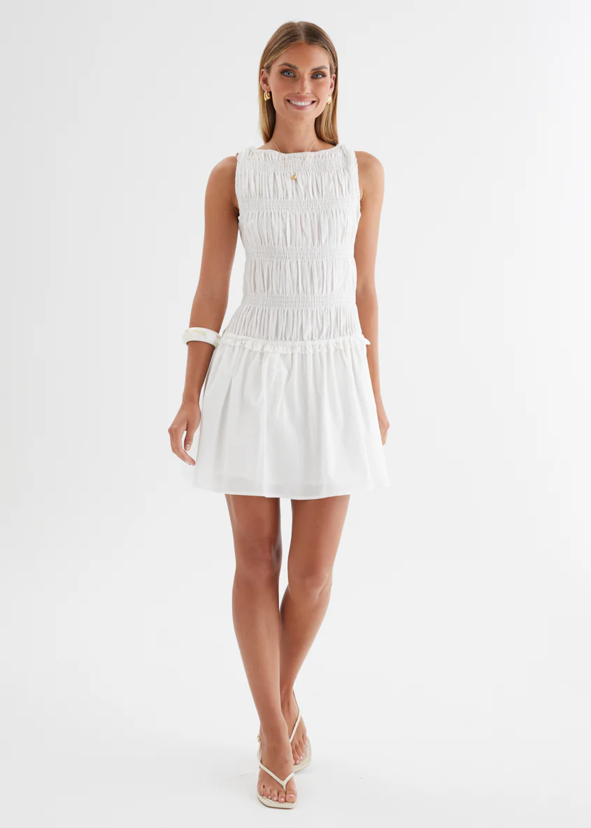 Zuleika Dress - Off White - Image 3