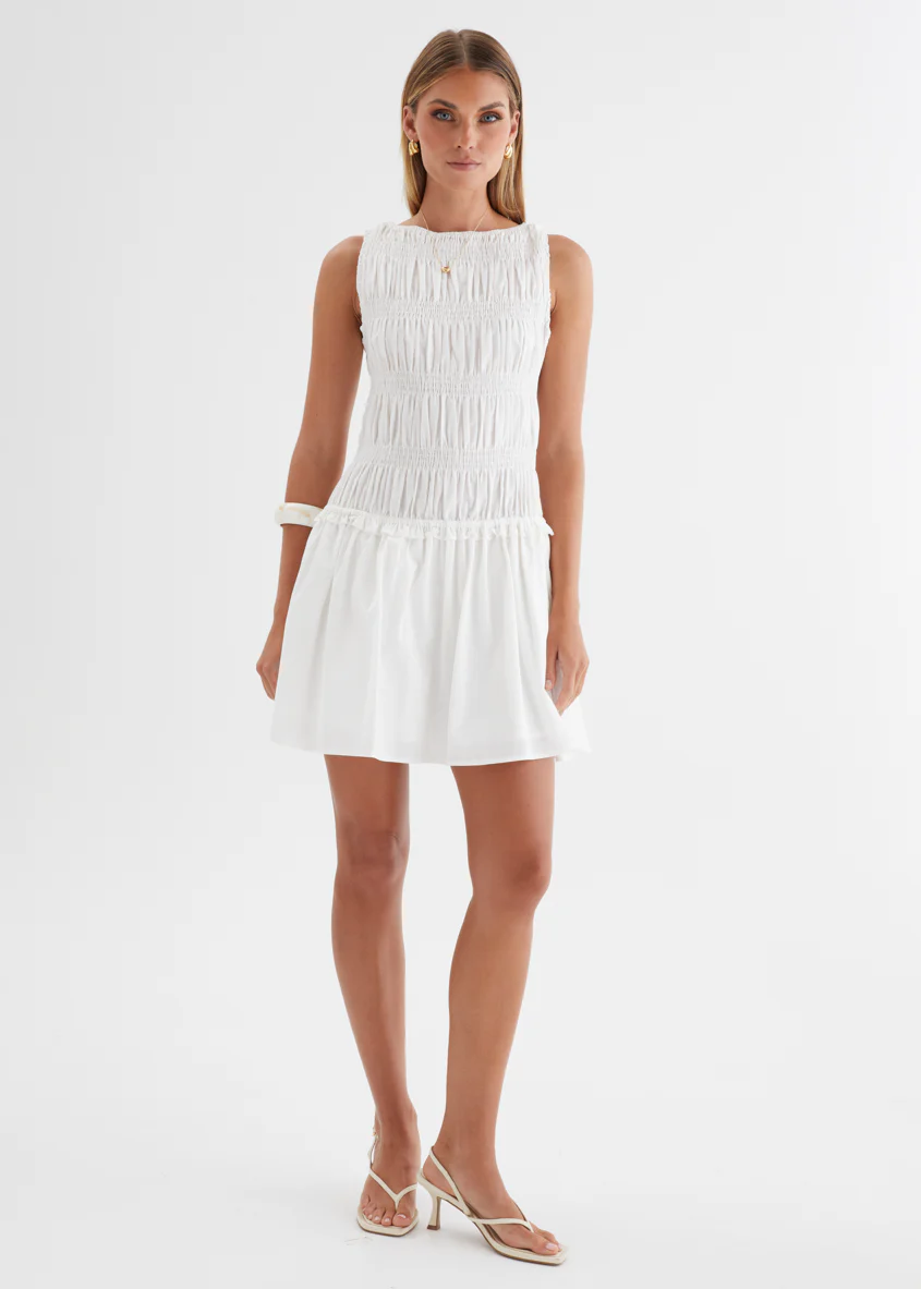 Zuleika Dress - Off White - Image 5